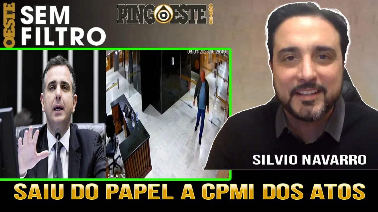 Requerimento da CPMI dos atos de 08-01 é lido no senado [SÍLVIO NAVARRO]