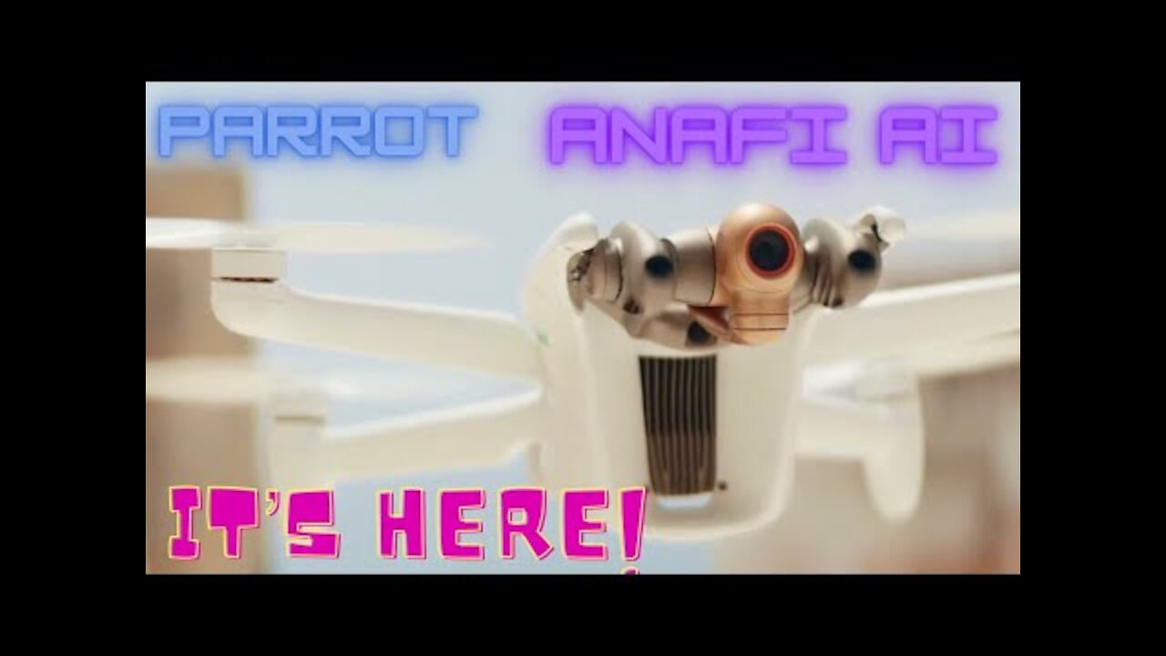 PARROT ANAFI Ai - THE 4G DRONE 2021 IT'S HERE - LAUNCH VIDEO