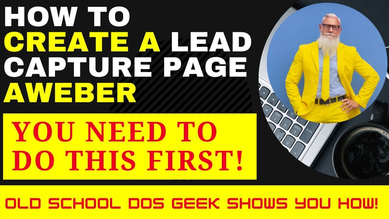 How To Create A Lead Capture Page (2021) Step By Step Aweber