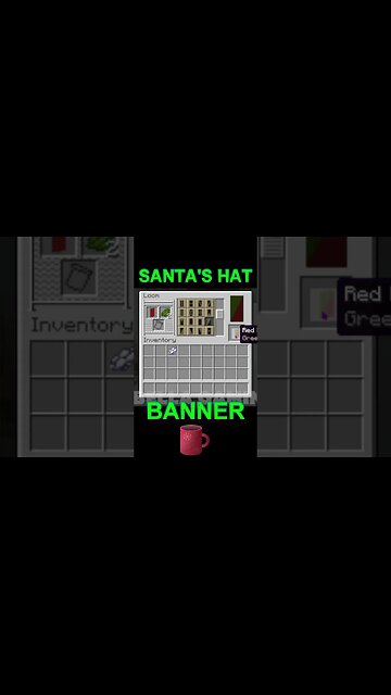 How To Make Santa's Hat On a Banner | Minecraft Tutorial