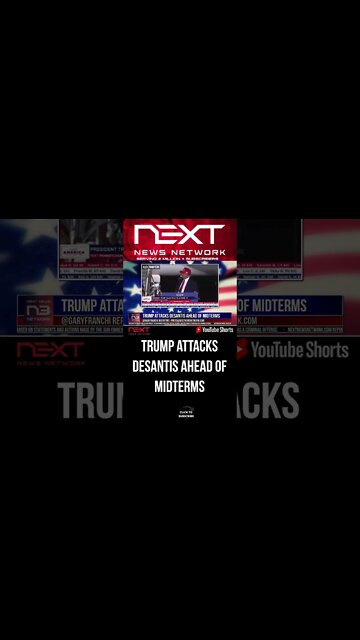 Trump attacks Desantis ahead of midterms #shorts