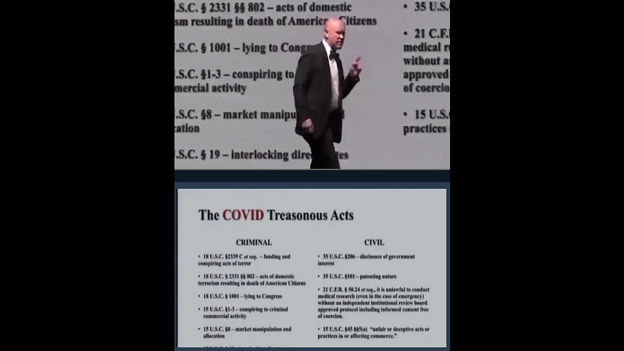 THE COVID TREASONOUS ACTS - NUREMBERG CODE ACTIVE #FUCKtheJAB