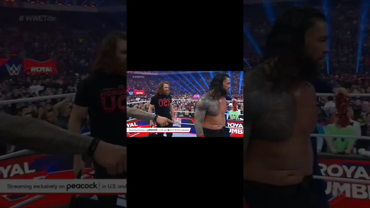 Changed the game forever #Wweclips #SamiZayn #RomanReigns #sethrollins #sadmoments
