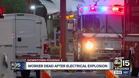 Power outages, road closures after underground fire kills APS worker