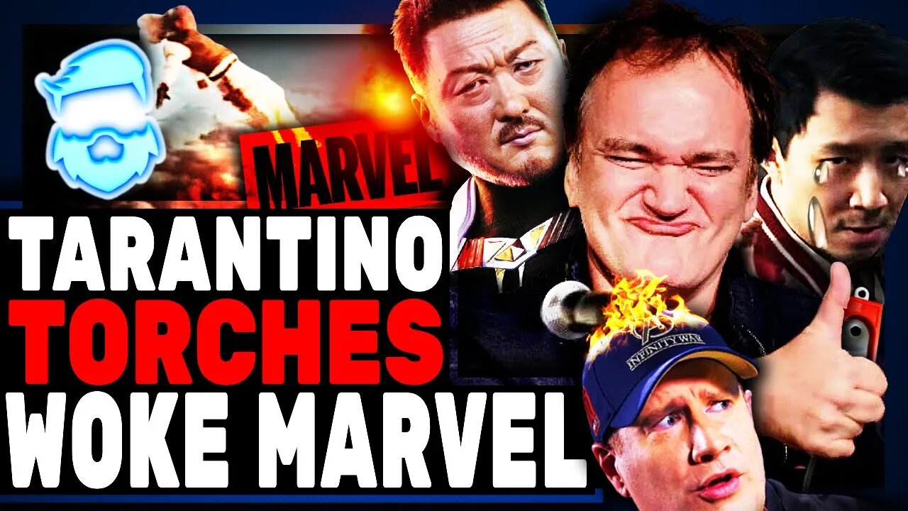 Quentin Tarantino BLASTS Boring Marvel Movies & WOKE Shang Chi Star Has A MELTDOWN