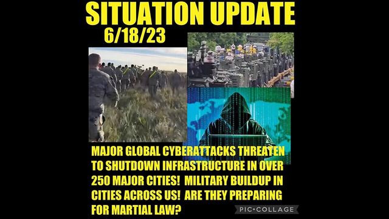 SITUATION UPDATE: MAJOR GLOBAL CYBERATTACKS THREATEN TO SHUTDOWN INFRASTRUCTURE IN 250 MAJOR ...