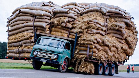 The Most Dangerously Overloaded Vehicles You've Never Seen Before!