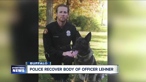 Friends and Colleagues Pay Respects to Ofc. Lehner - Jeff Russo WKBW