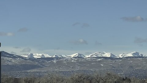 Colorado Rocky Mountain Front-range in Denver