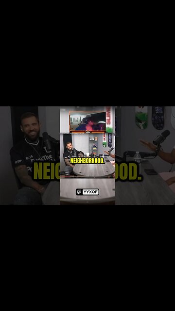 YYXOF finds Adam22 Podcast w/ a GAY CRIP?!?! #shorts