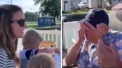 92-year-old grandpa learns his grandson will be named after him