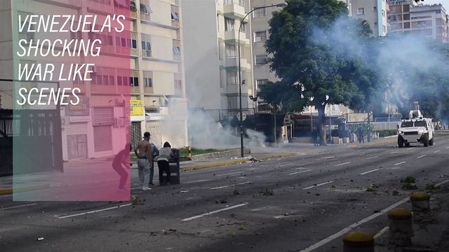 Police helicopter attacks Supreme Court in Caracas