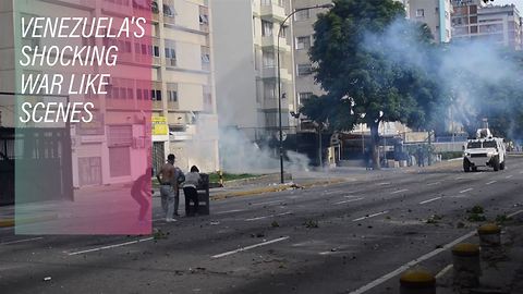 Police helicopter attacks Supreme Court in Caracas