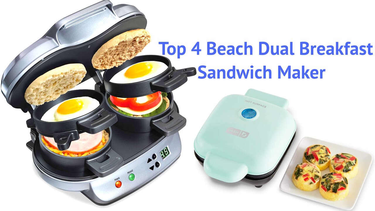 #Top_4 Beach_Dual_Breakfast_Sandwich_Maker