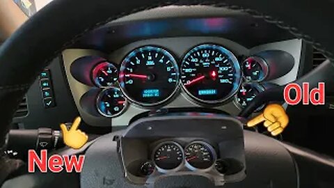 07-13 GM 4 gauge to 6 gauge cluster swap with odometer correction