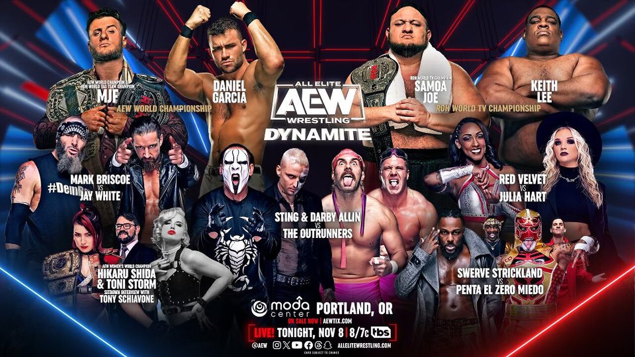 AEW Dynamite Nov 8th Watch Party/Review (with Guests)