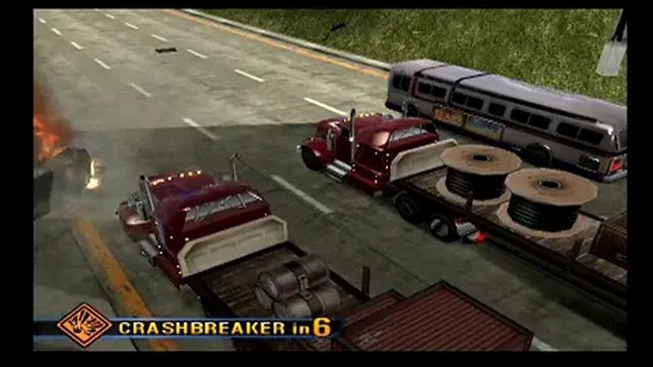 Burnout 3: Takedown Walkthrough! Crash Mode Part or Level 24! Leap of Faith!