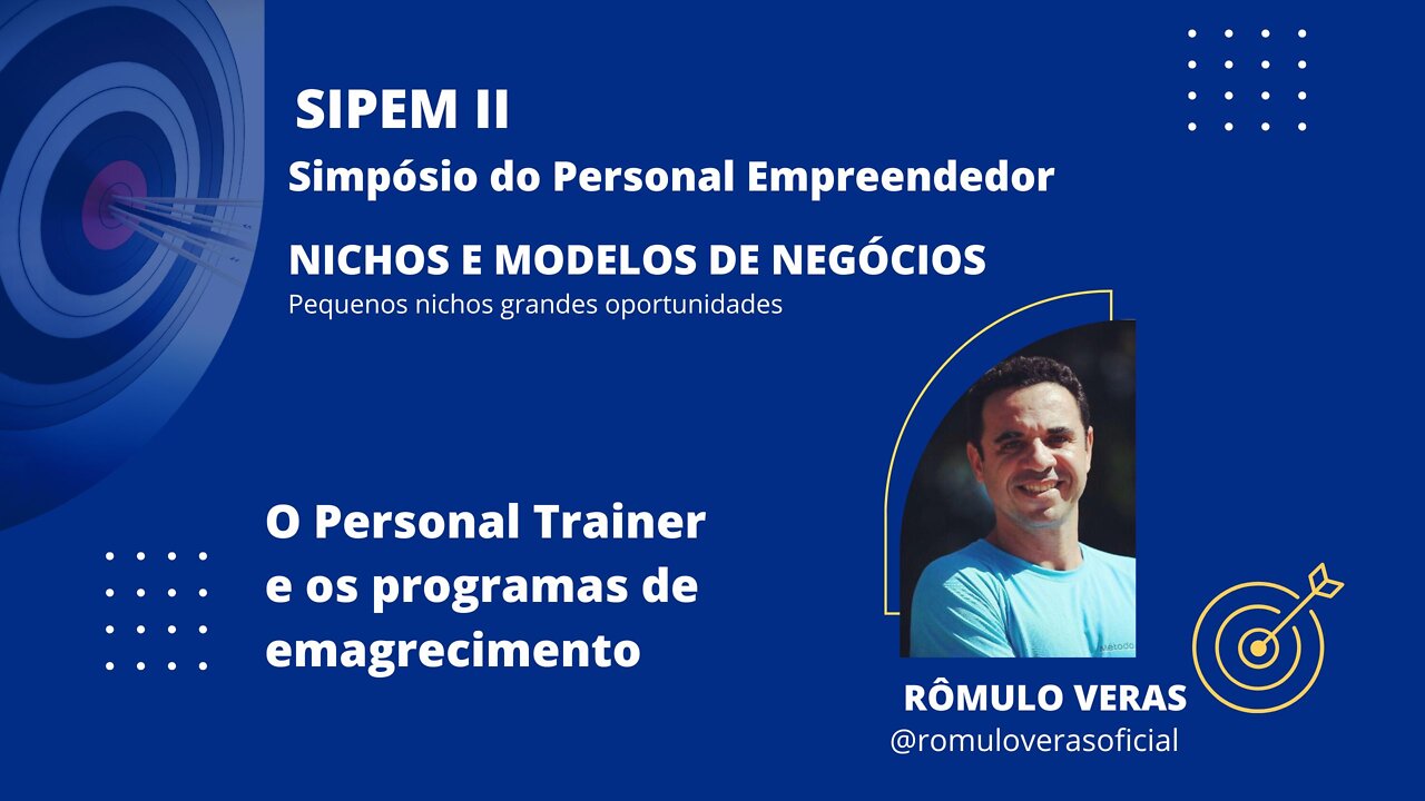 8 SIPEM II - O Personal Trainer e os programas de emagrecimento | Com Rômulo Veras