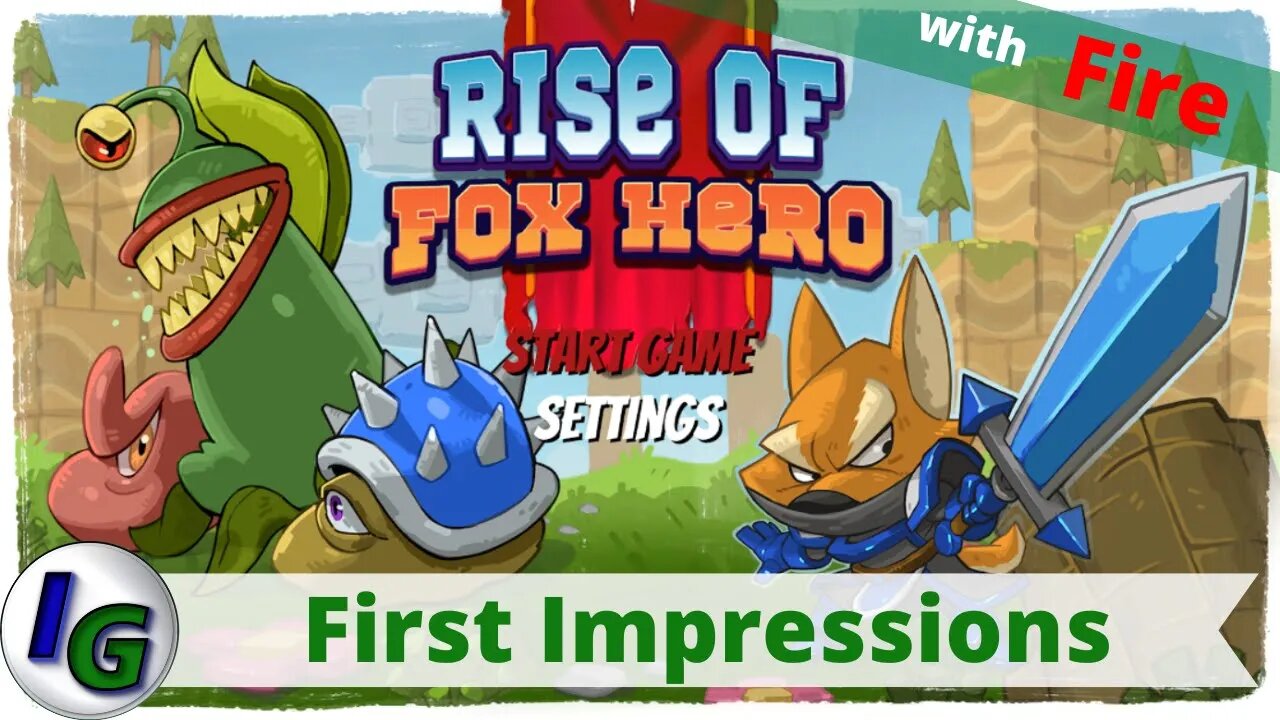 Rise of Fox Hero First Impression Gameplay on Xbox with Fire