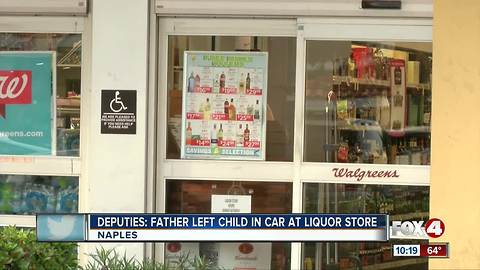 Man arrested for leaving kid in car while buying booze