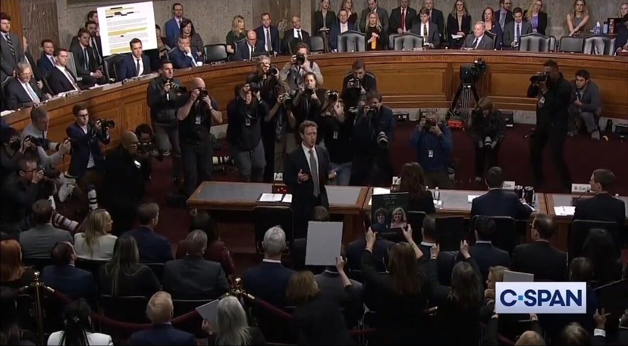 Sen Hawley Gets Zuckerberg to Apologize To Families Of Victims Of Sexual Child Exploitation