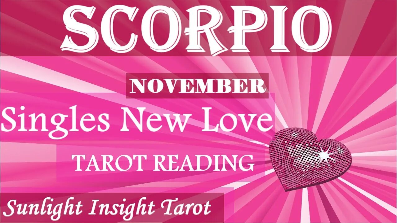 SCORPIO SINGLES | A Surprise Confession!😲Their Undying Love For You!❤️‍🔥November 2022