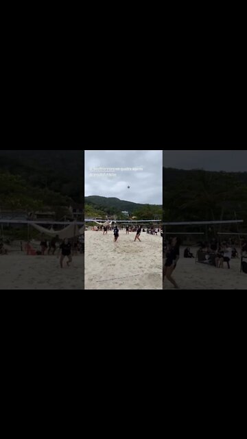 Torneio feminino de futevôlei