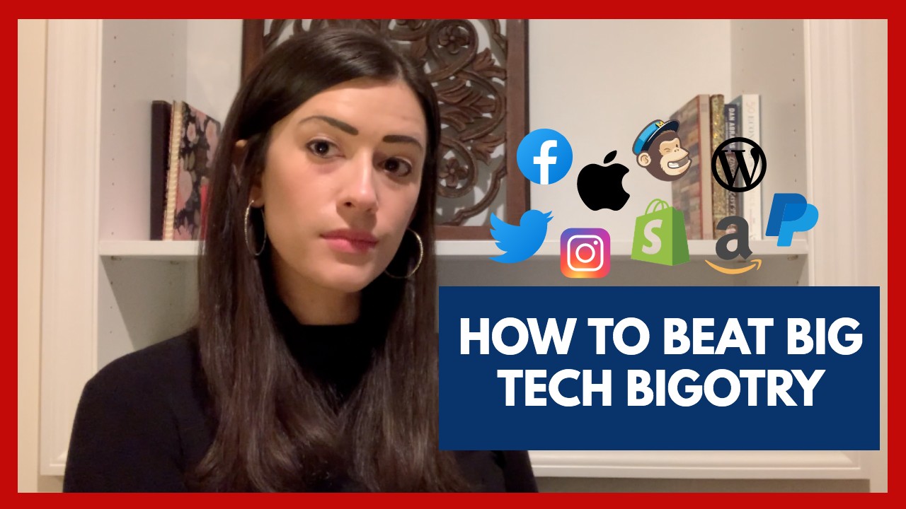 How to beat Big Tech BIGOTRY. One Action you can Take NOW to combat the Assault on Civil Liberties