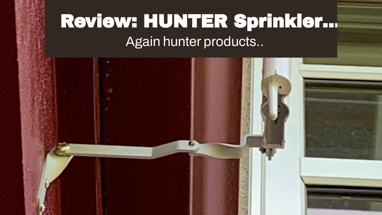 Review: HUNTER Sprinkler WRCLIK Wireless Rain-Clik Sensor System