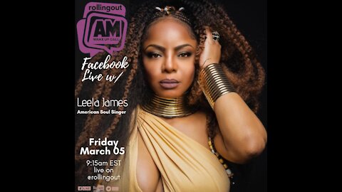 Leela James shares new music on AM Wake-Up Call