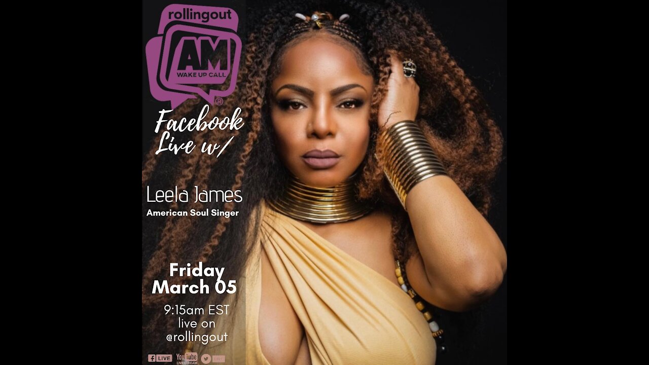 Leela James shares new music on AM Wake-Up Call