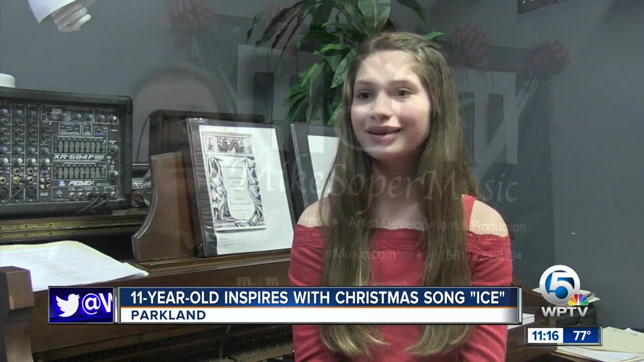 Parkland girl, 11, records Christmas song