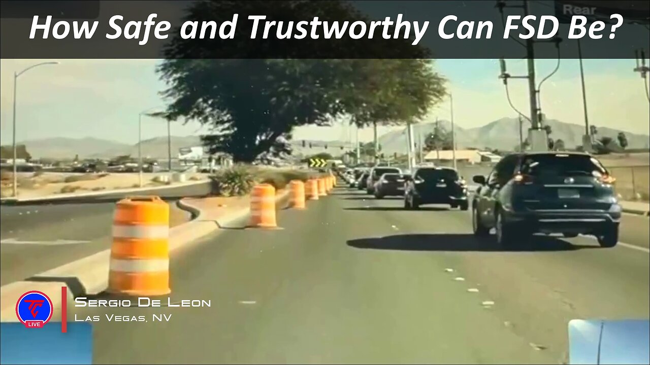 How Safe and Trustworthy Can FSD (Full Self-Driving) Be? | TeslaCam Live