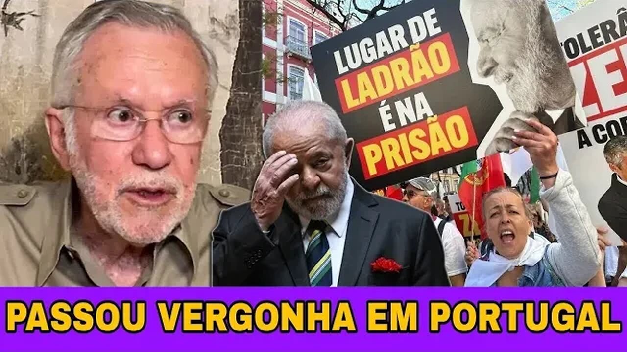 TENTANDO ESCONDER! Lula Passou Um Grande Papelão Em Portugal - EUROPA NÃO PERDOAR