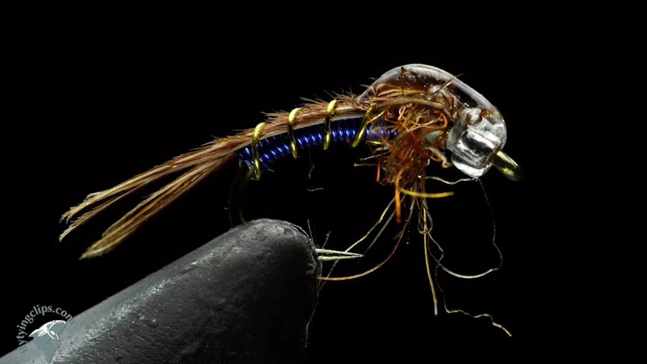 KISS Midge Emerger Fly Tying Video - Tied by Herman deGala