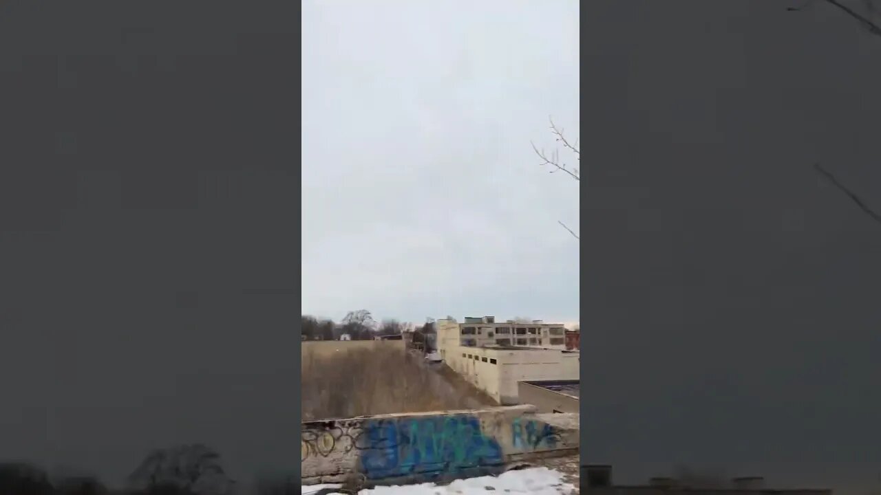 Roof of an Abandoned Oil Refinery in Rochester NY