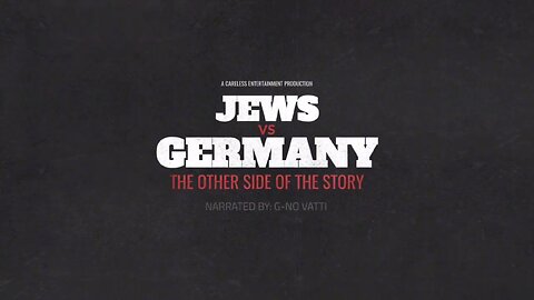 Jews Vs. Germany | The Other Side of the Story