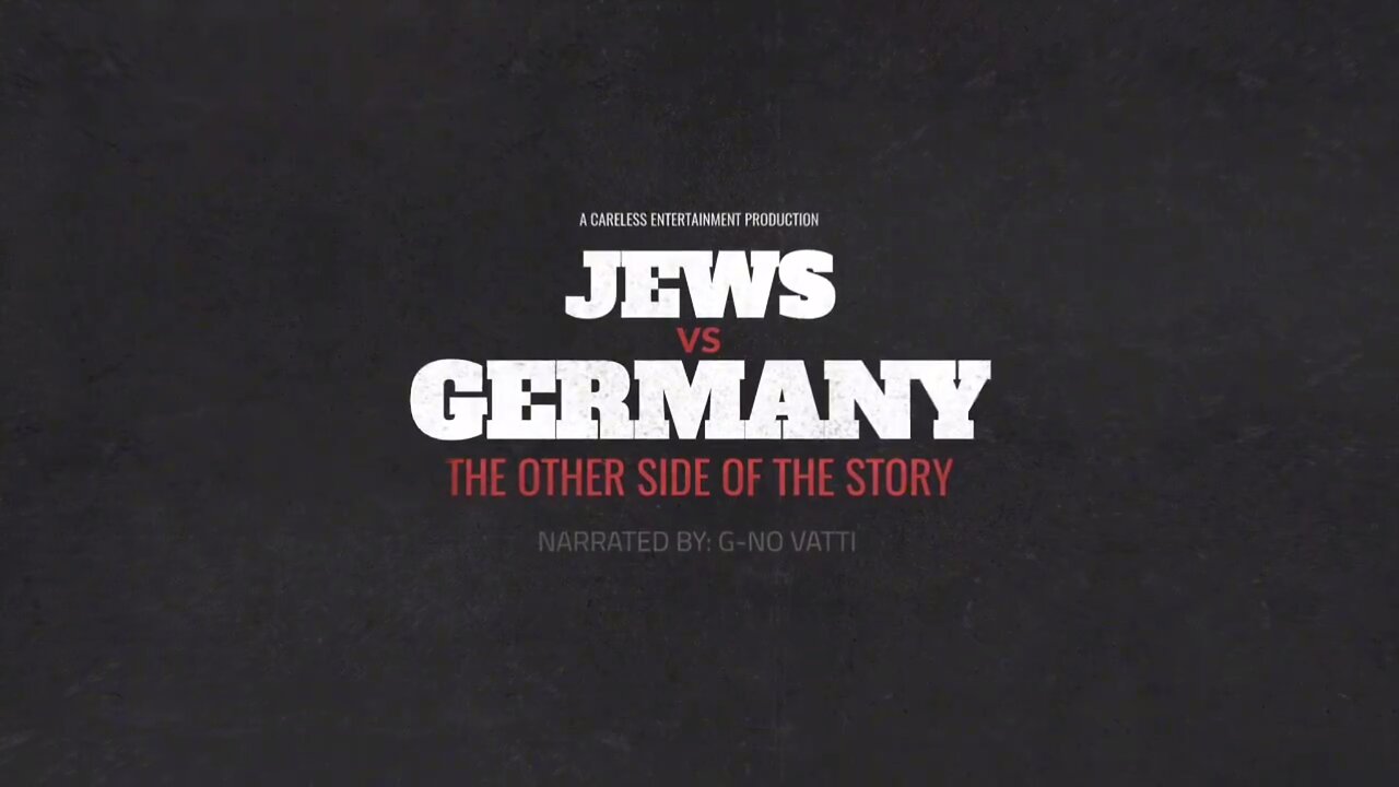 Jews Vs. Germany | The Other Side of the Story