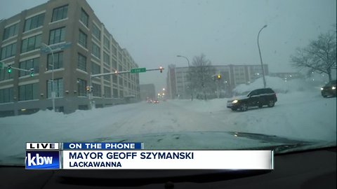 Update on road conditions in Lackawanna