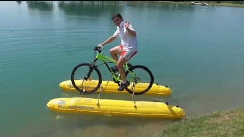 Découvrez le vélo sur l'eau!