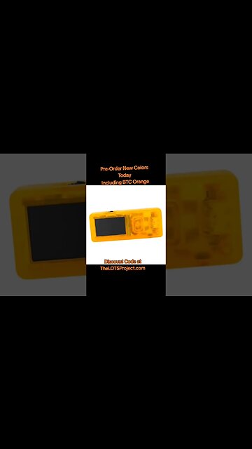 Banner on the homepage. 10% off #thelotsproject #btc #bitcoin #preorder #newcolors #discount