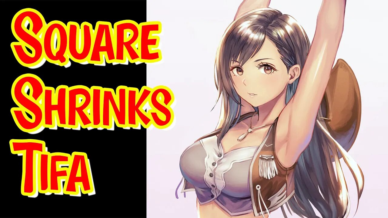 Square Enix Shrunk Tifa's Tatas - Final Fantasy 7 Crisis Core Reunion