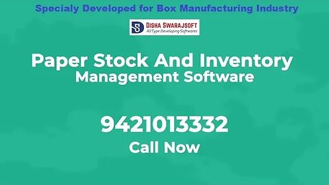 Softwares for Corrugated Box Manufacture