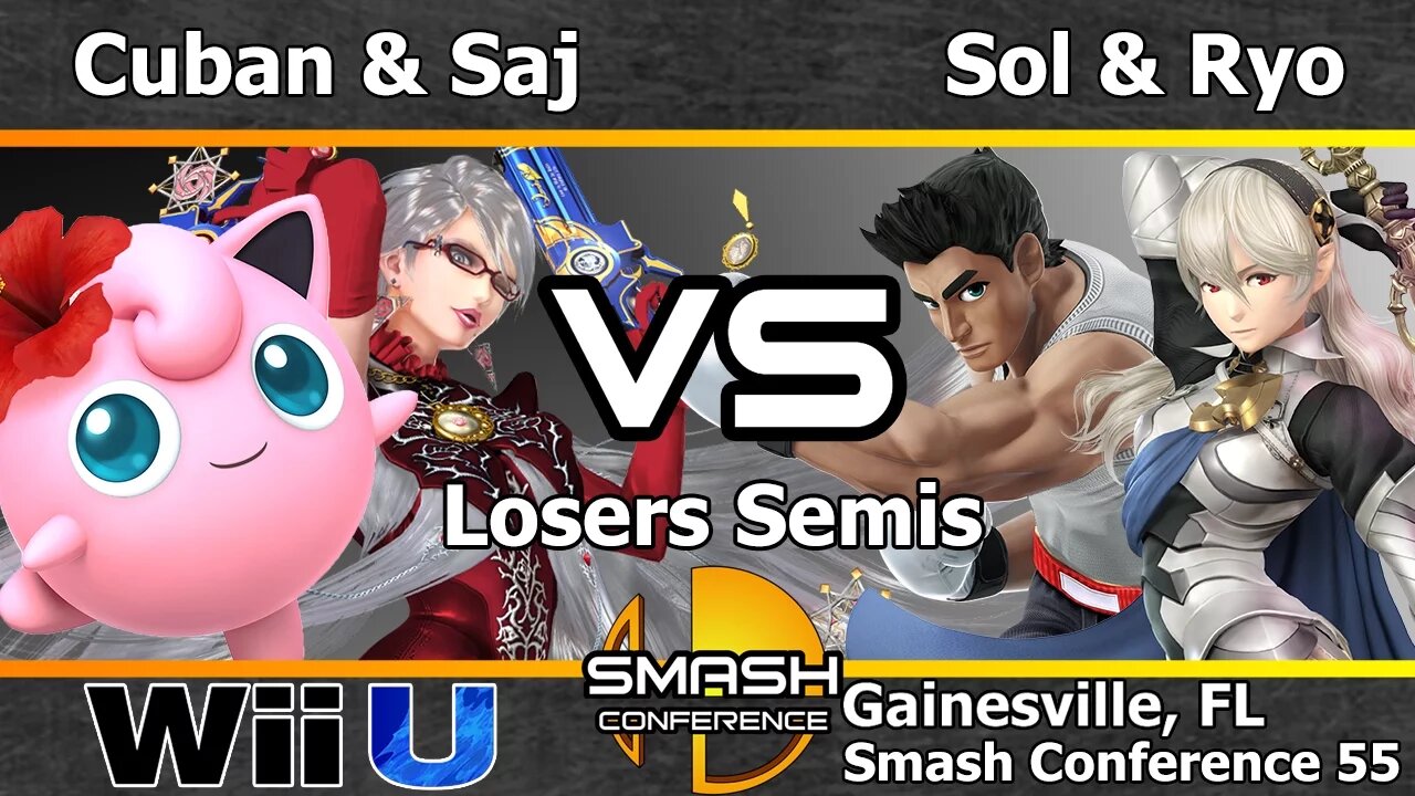 CrazieCuban & Saj vs. Noble|Sol & MVG|Ryo - Doubles Losers Semis - SC55