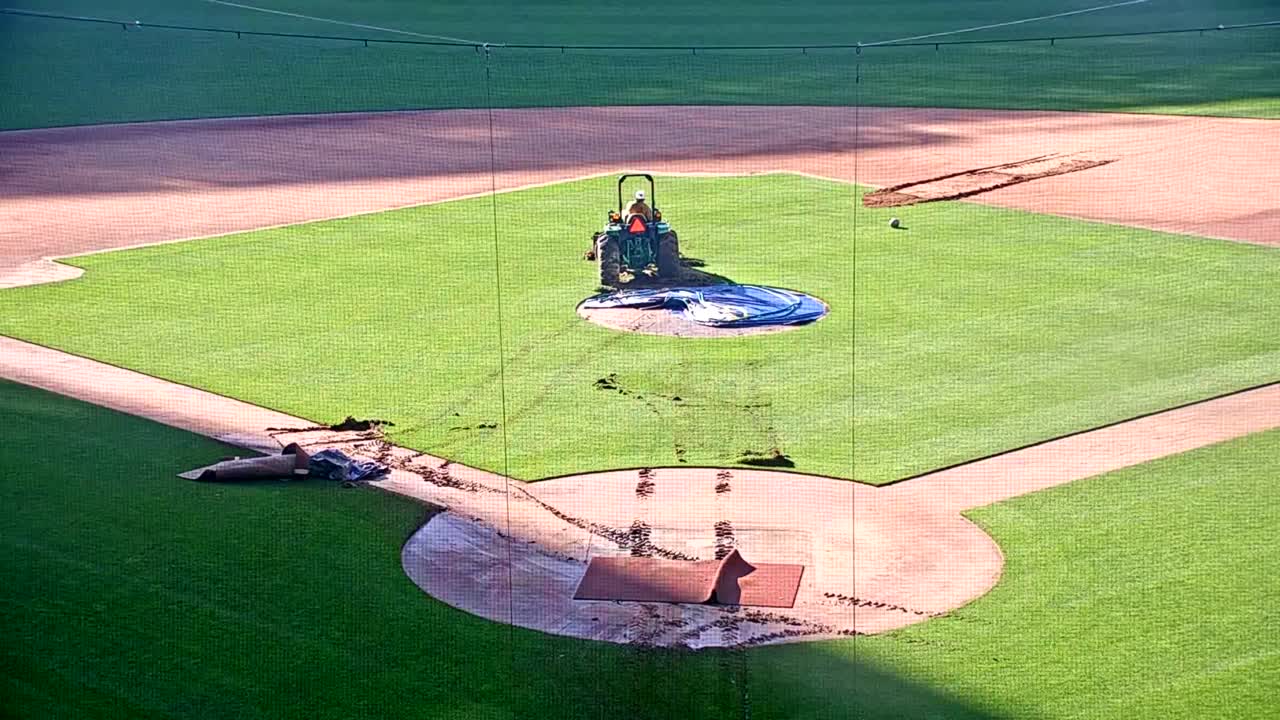 Man illegally enters Miller Park, causes damage to field