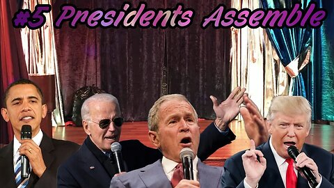 The Presidents Do Karaoke at a Bar - Presidents Assemble S1E5 (ai meme) ft. Jschlatt