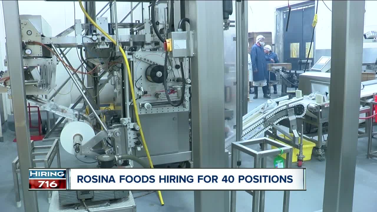 Beefing up production: Rosina Foods to build new plant, hiring for 40 positions