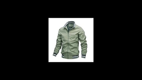 Men’s Collarless Short Jacket – Lightweight and Stylish Spring Outerwear