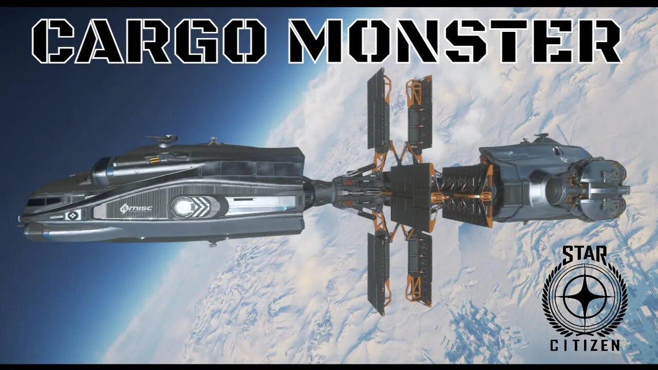 The MISC Hull C Tour | This ship is HUGE and I LOVE IT | Star Citizen First Look