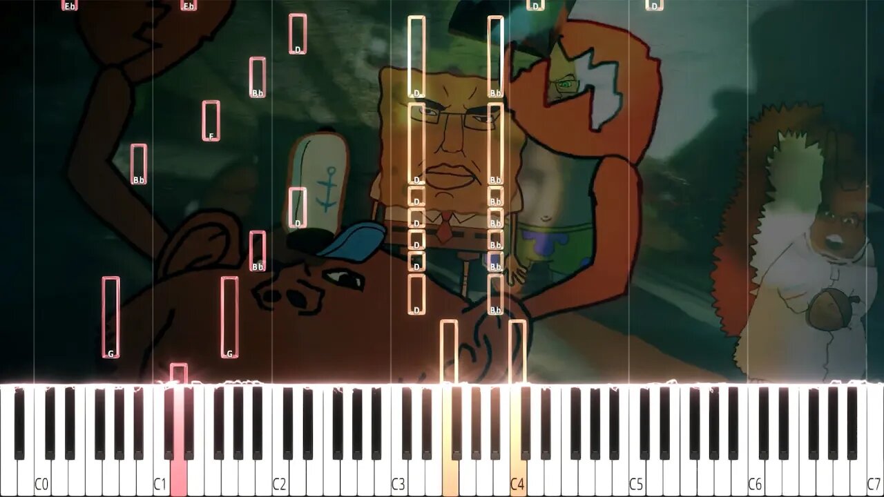 Chudbob Soypants by Hyperjumper on piano